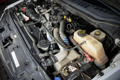 HPS Cold Side Charge Pipe with CAC Hose Intercooler Boot, Red, 17-155R