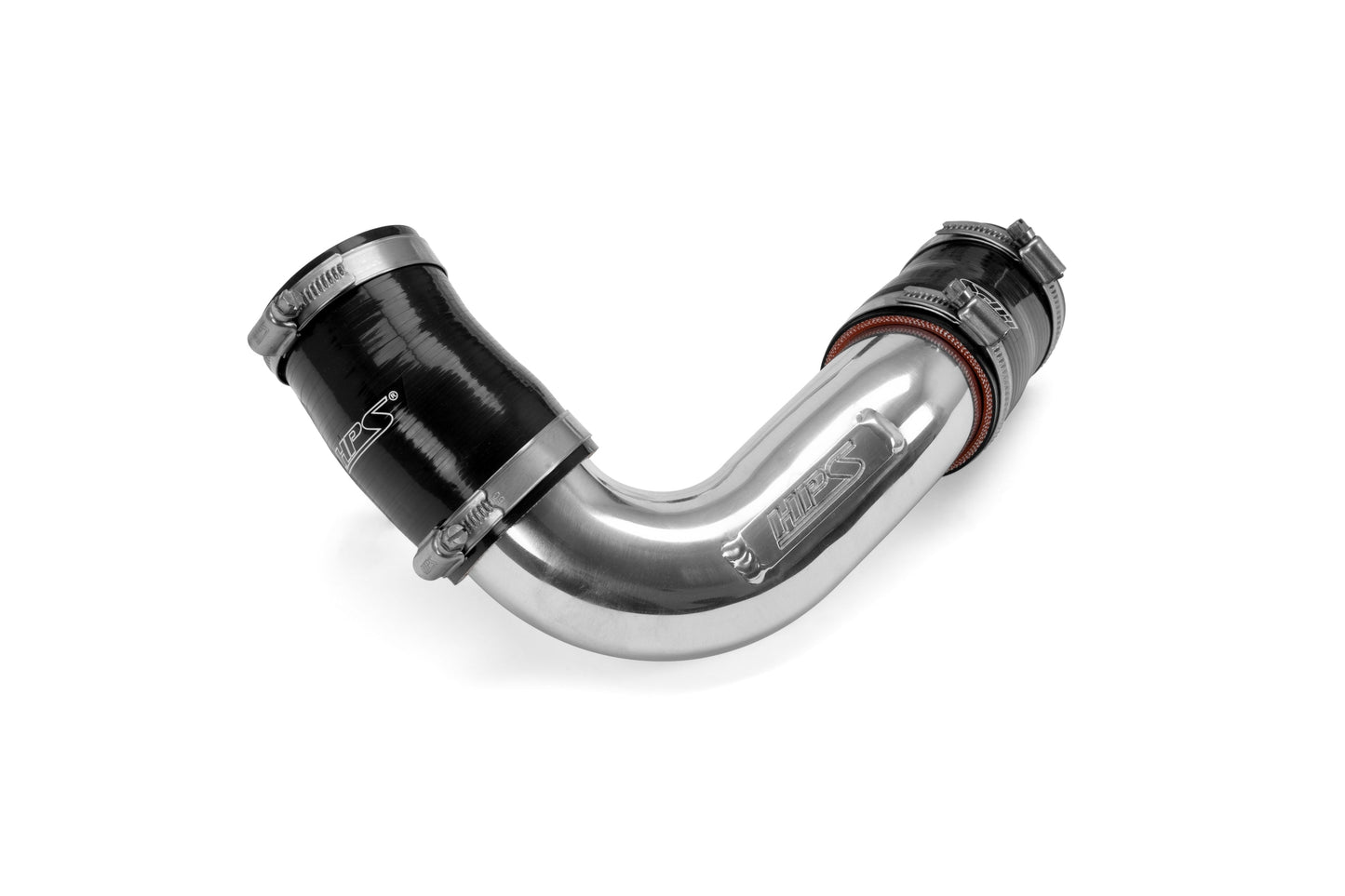 HPS Performance Intercooler Charge Pipe Kit (Cold and Hot Side), Polished, 17-156P