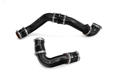 HPS Performance Intercooler Charge Pipe Kit Cold and Hot Side Black 17-156WB