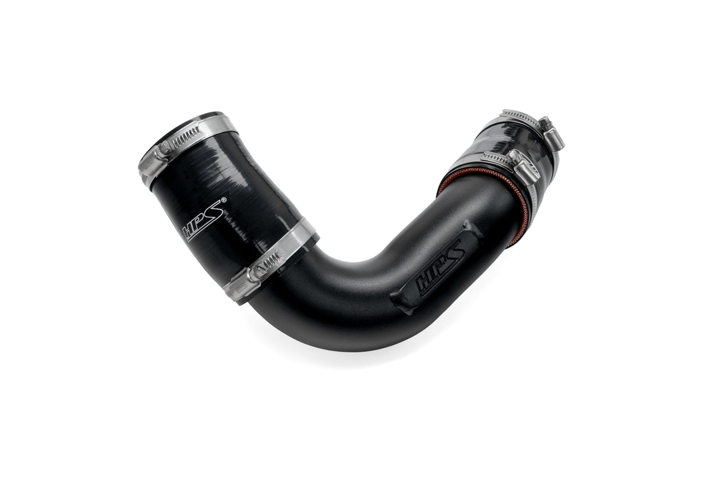HPS Performance Intercooler Charge Pipe Kit (Cold and Hot Side), Black, 17-156WB