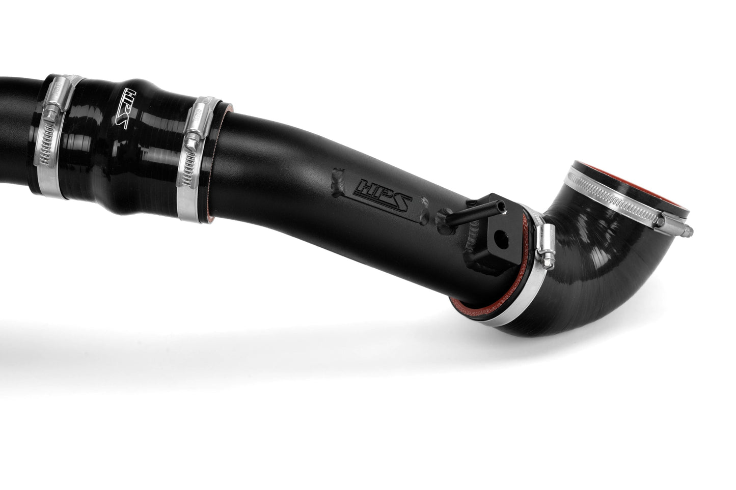 HPS Performance Intercooler Charge Pipe Kit (Cold and Hot Side), Black, 17-156WB