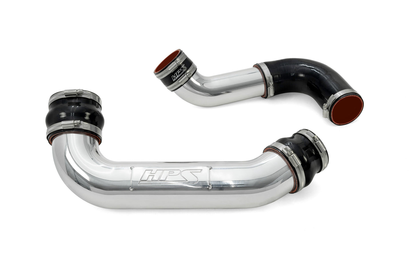 HPS Performance Intercooler Charge Pipe Hot and Cold Side Polished 17-163P