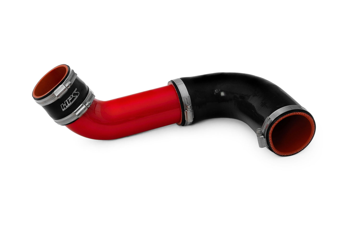 HPS Performance Intercooler Charge Pipe Kit, Hot Side and Cold Side, Red, 17-163R