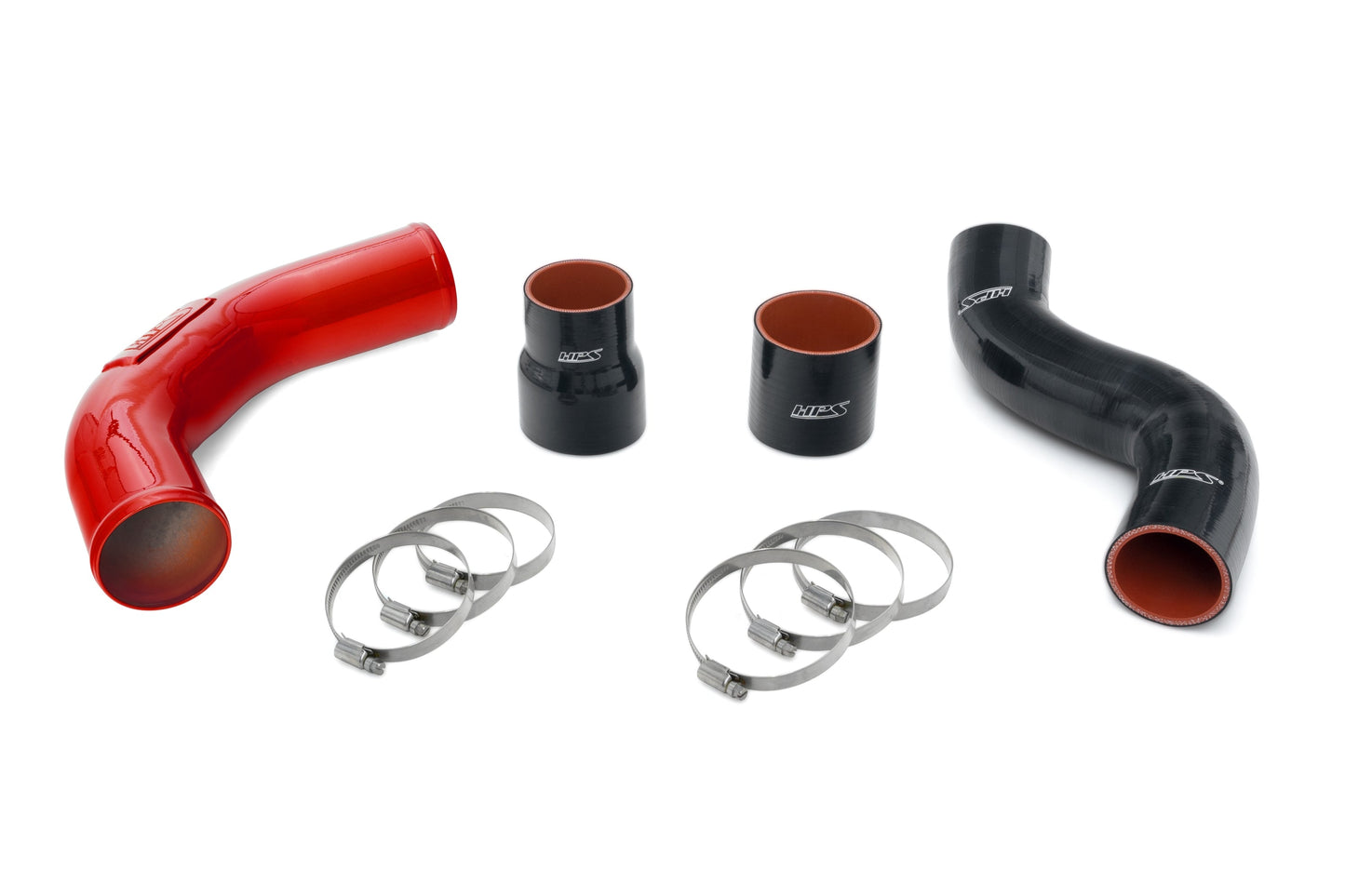 HPS Intercooler Charge Pipe (Cold and Hot Side), Red, 17-164R