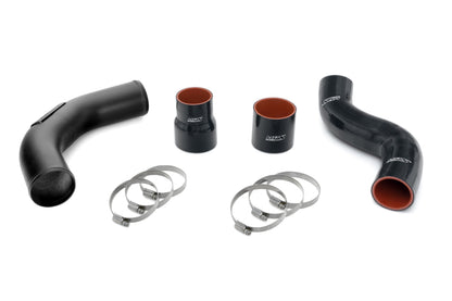 HPS Intercooler Charge Pipe (Cold and Hot Side), Black, 17-164WB