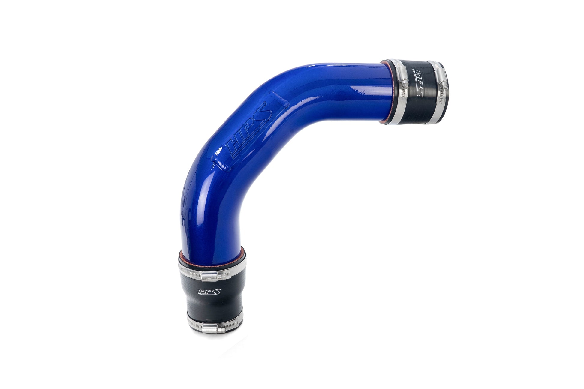 HPS Intercooler Charge Pipe Cold Side Blue 17-168BL