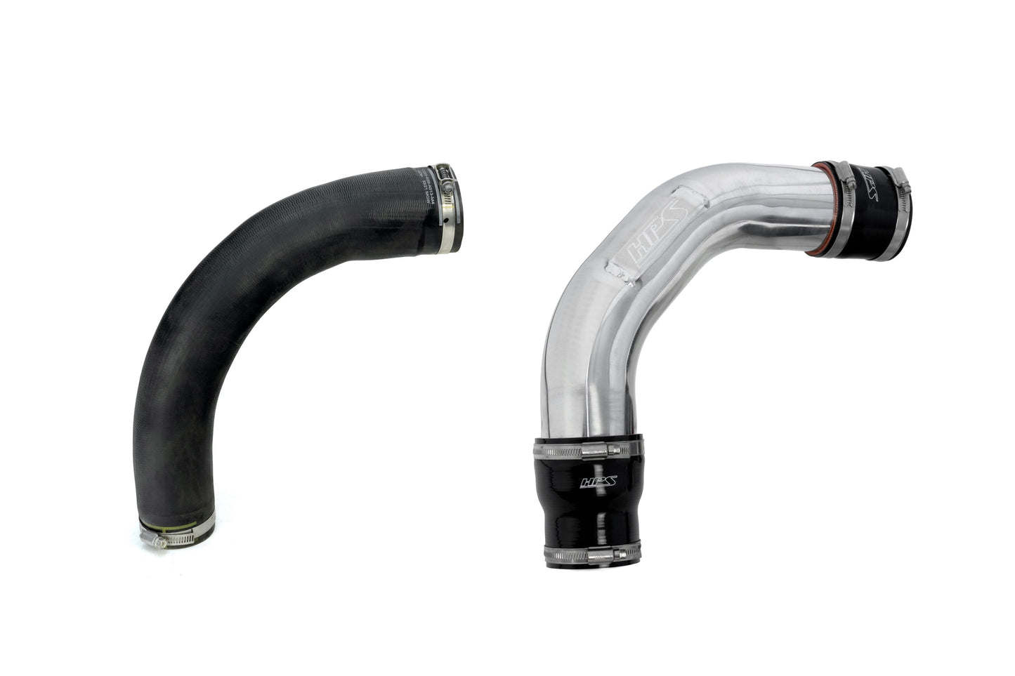 HPS Intercooler Charge Pipe (Cold Side), Polished, 17-168P