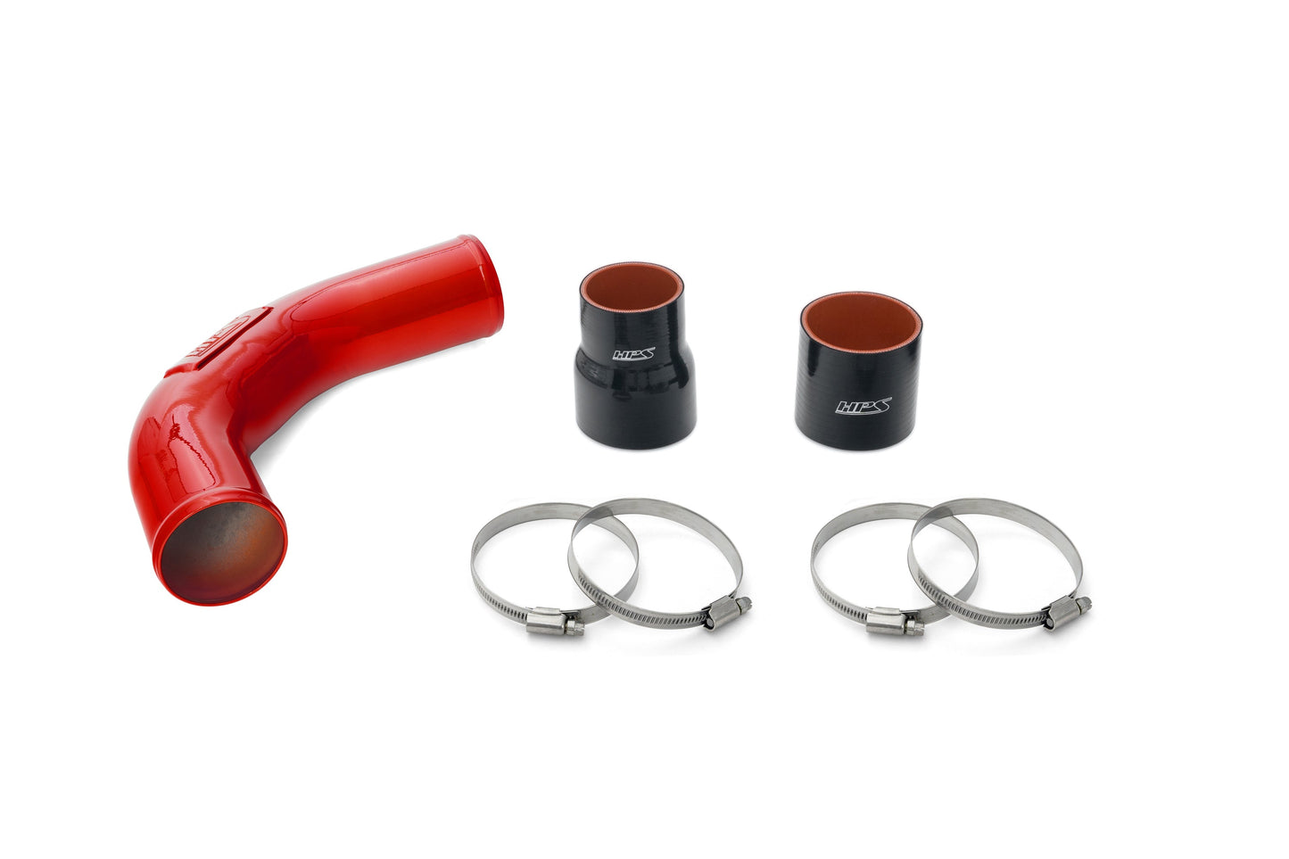 HPS Intercooler Charge Pipe (Cold Side), Red, 17-168R