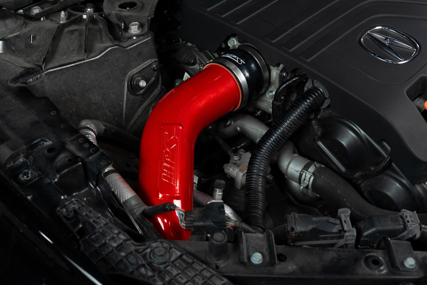 HPS Intercooler Charge Pipe (Cold Side), Red, 17-168R