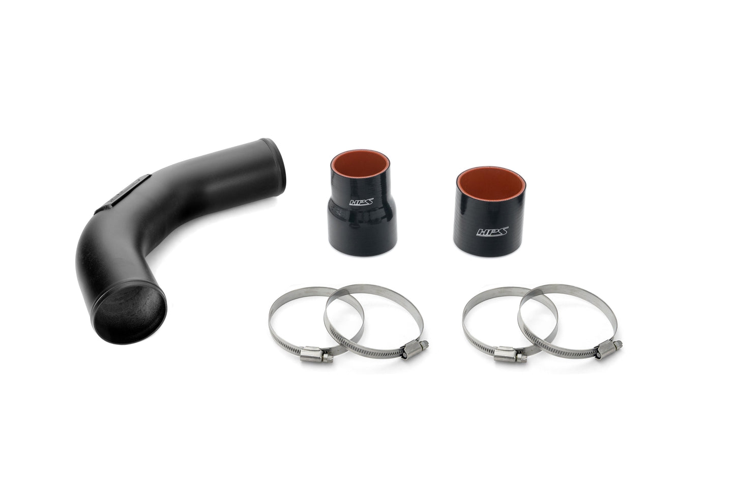 HPS Intercooler Charge Pipe (Cold Side), Black, 17-168WB
