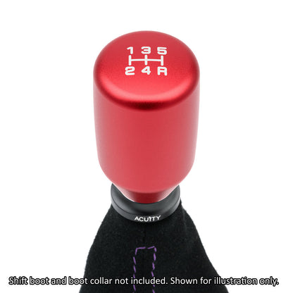 ESCO-T5 5-Speed Shift Knob in Satin Red Finish (M10x1.5)