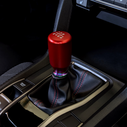 ACUITY Instruments ESCO-T6 Shift Knob in Satin Red Anodized Finish