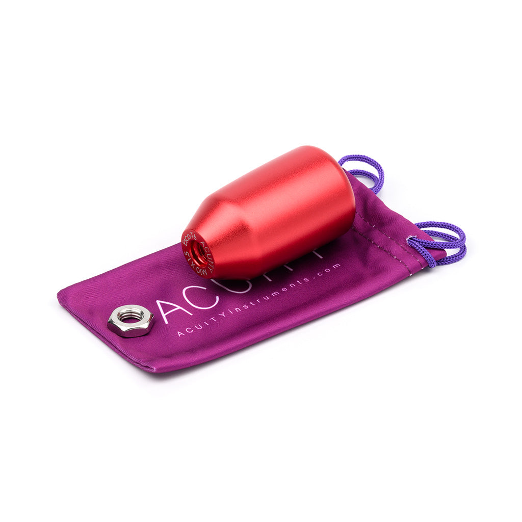 ESCO-T6 Shift Knob in Satin Red Finish (M10X1.5)