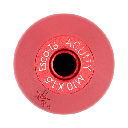 ESCO-T6 Shift Knob in Satin Red Finish (M10X1.5)