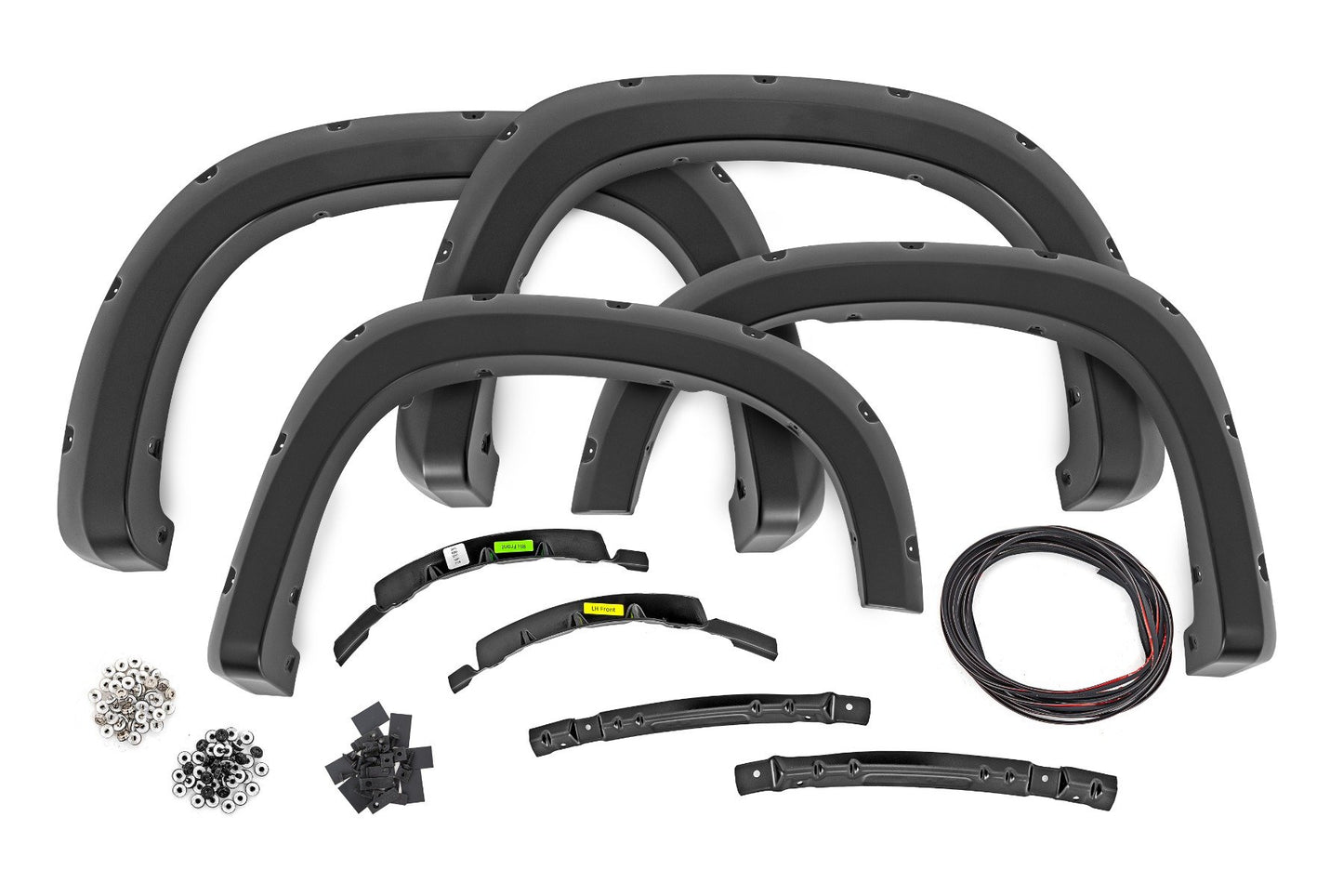 Pocket Fender Flares | GBA Black | Chevy Silverado 1500 2WD/4WD (2022-2024)