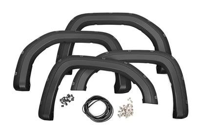 Pocket Fender Flares | G9K Satin Steel | GMC Sierra 1500 2WD/4WD (2019-2024)