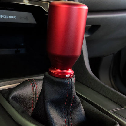 ACUITY Instruments Shift Boot Collar Upgrade (Satin Red Aluminum Finish)