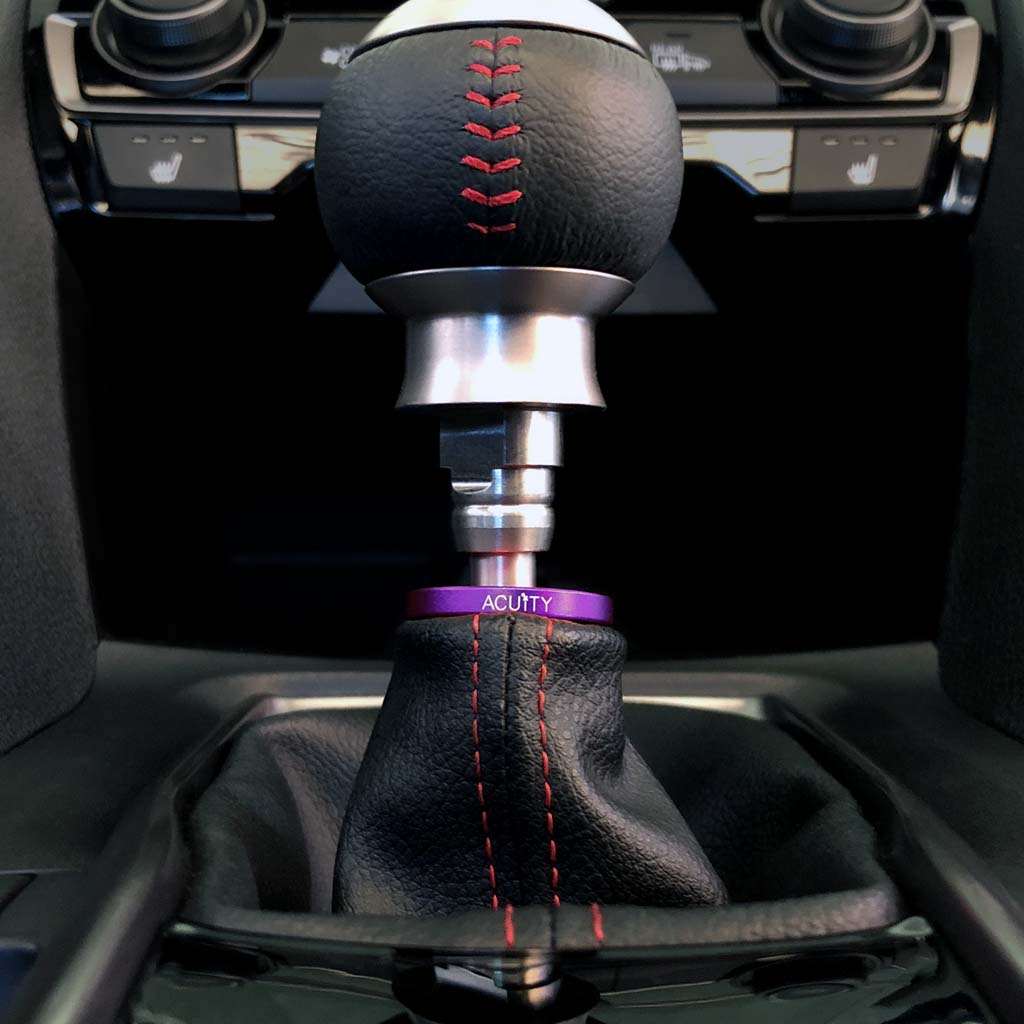 ACUITY Instruments Shift Boot Collar Upgrade (Satin Purple Aluminum Finish)