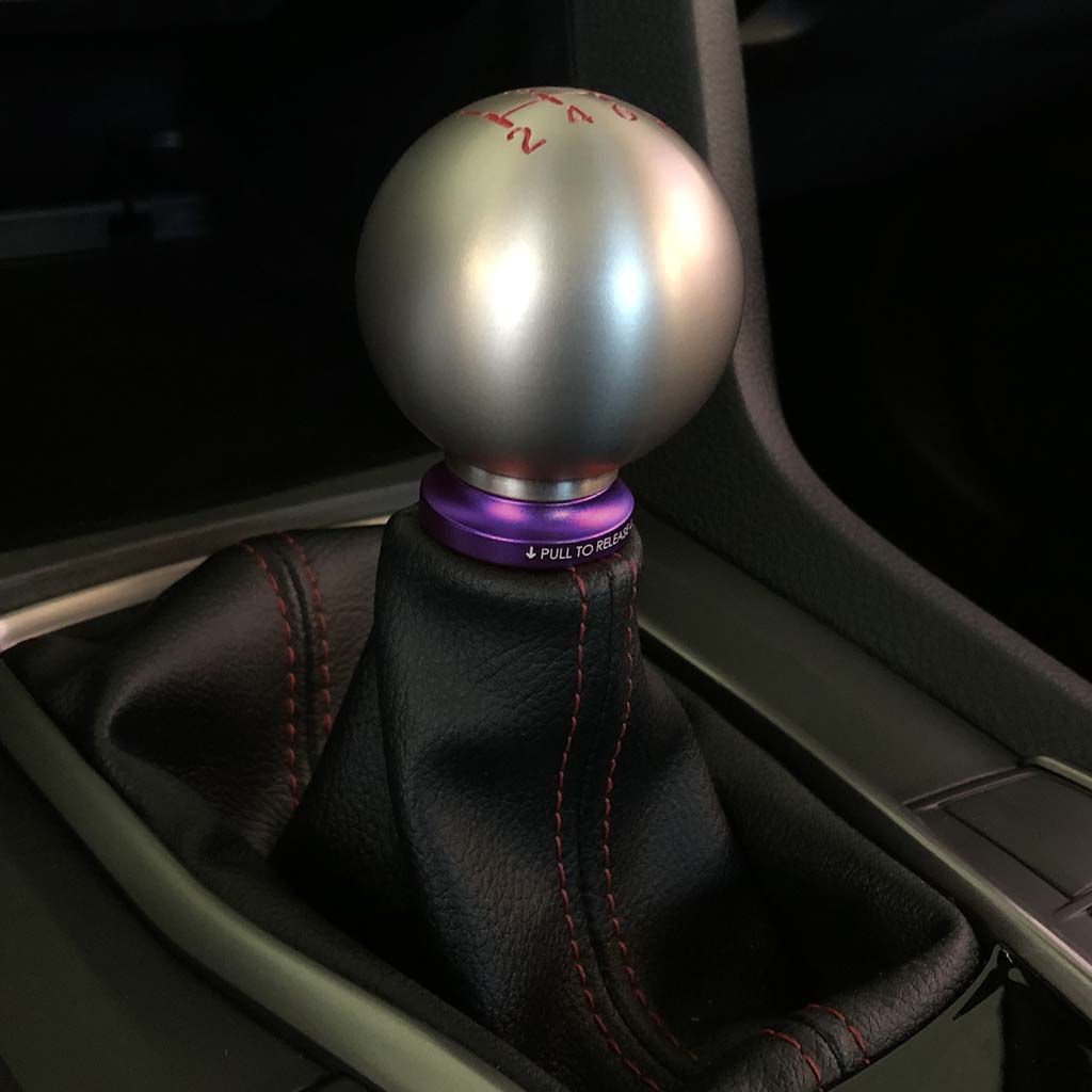 ACUITY Instruments Shift Boot Collar Upgrade (Satin Purple Aluminum Finish)