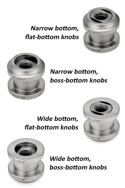 ACUITY Instruments Shift Boot Collar Upgrade (Turned Stainless Finish)