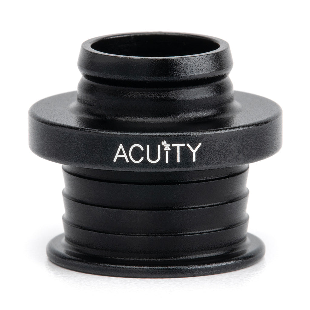 ACUITY Instruments Satin Black Aluminum Shift Boot Collar for POCO Shift Knobs