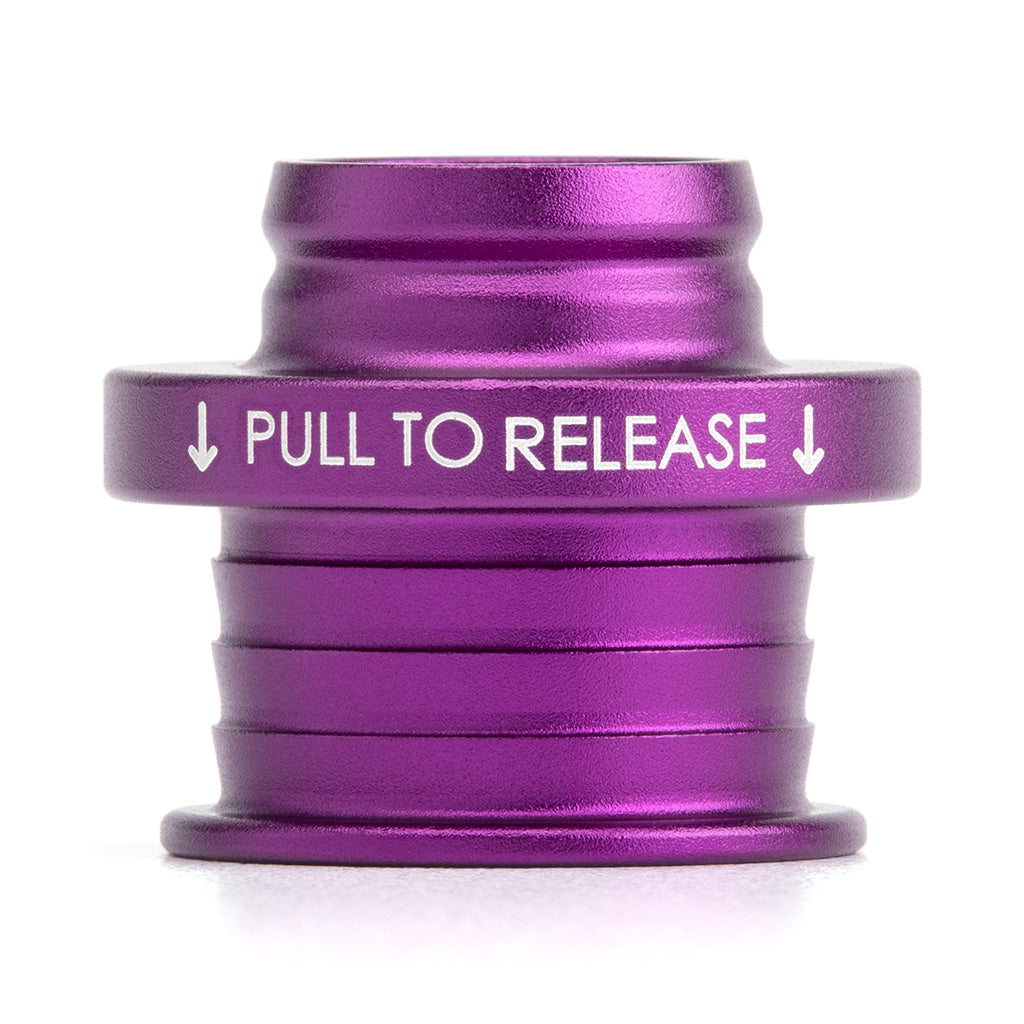 ACUITY Instruments Satin Purple Aluminum Shift Boot Collar for POCO Shift Knobs
