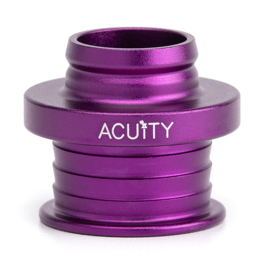 ACUITY Instruments Satin Purple Aluminum Shift Boot Collar for POCO Shift Knobs