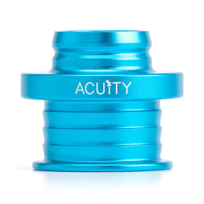 ACUITY Instruments Satin Teal Aluminum Shift Boot Collar for POCO Shift Knobs