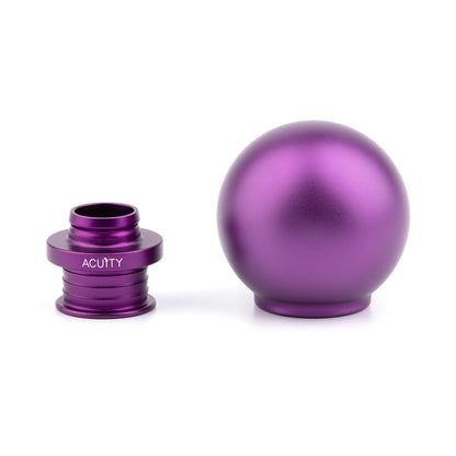 ACUITY Instruments POCO Low-Profile Shift Knob in Satin Purple Anodized Finish