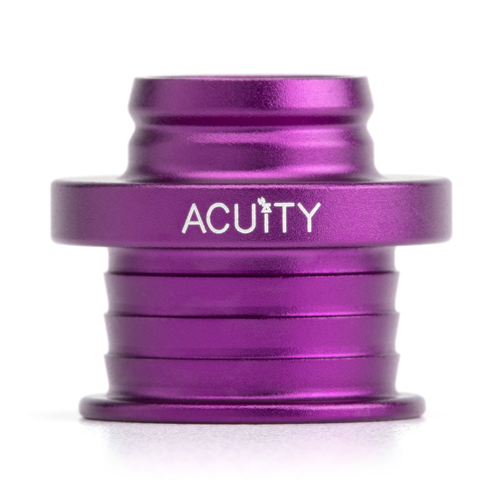 ACUITY Instruments POCO Low-Profile Shift Knob in Satin Purple Anodized Finish