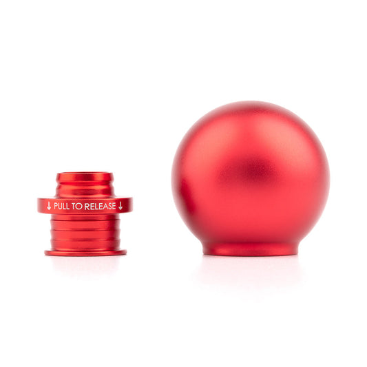 ACUITY Instruments POCO Low-Profile Shift Knob in Satin Red Anodized Finish