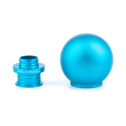 ACUITY Instruments POCO Low-Profile Shift Knob in Satin Teal Anodized Finish