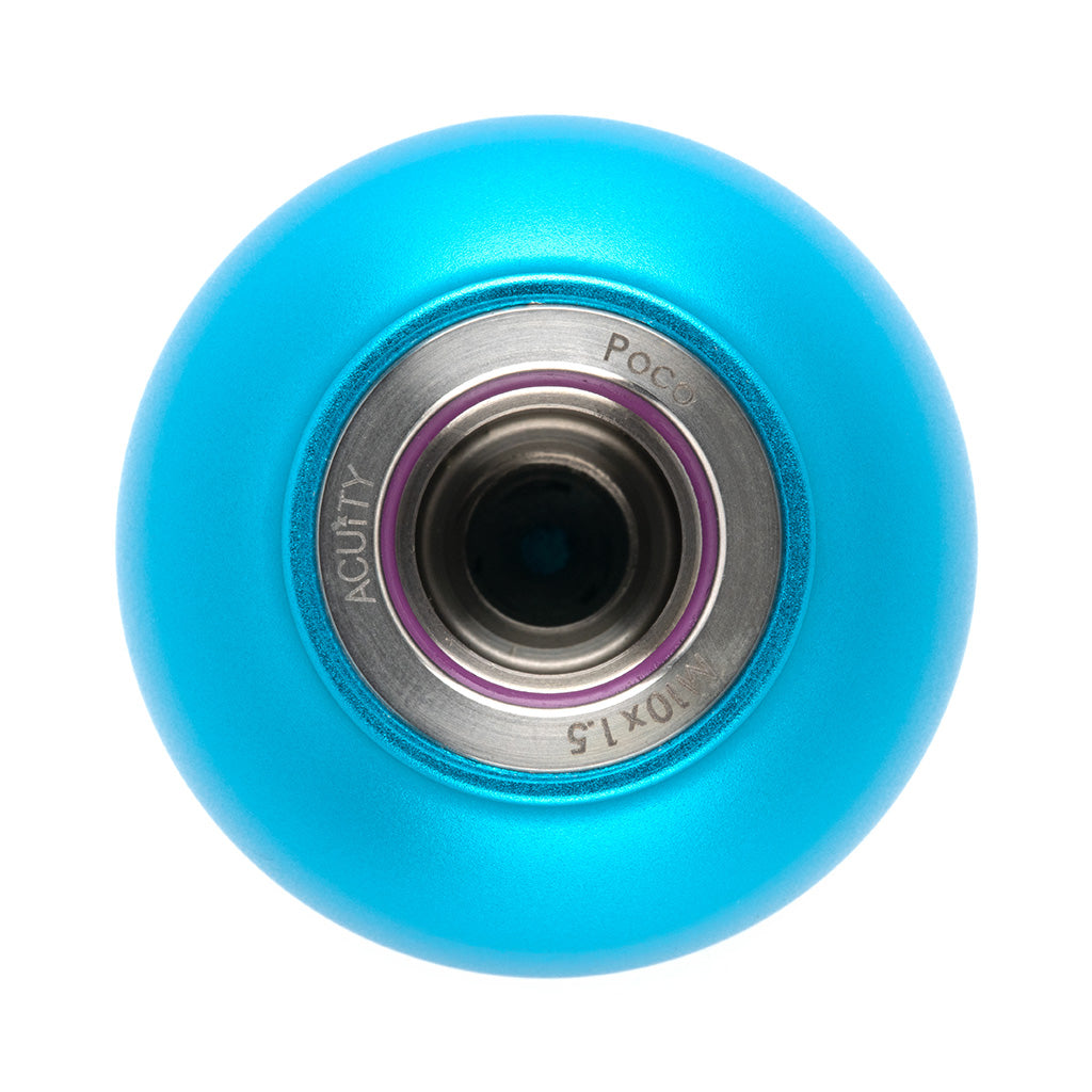 ACUITY Instruments POCO Low-Profile Shift Knob in Satin Teal Anodized Finish