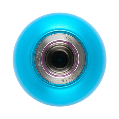ACUITY Instruments POCO Low-Profile Shift Knob in Satin Teal Anodized Finish