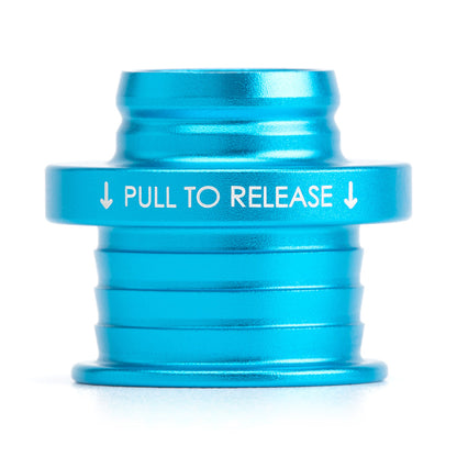 ACUITY Instruments POCO Low-Profile Shift Knob in Satin Teal Anodized Finish