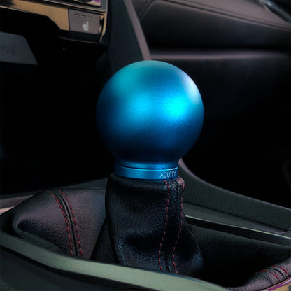 ACUITY Instruments POCO Low-Profile Shift Knob in Satin Teal Anodized Finish
