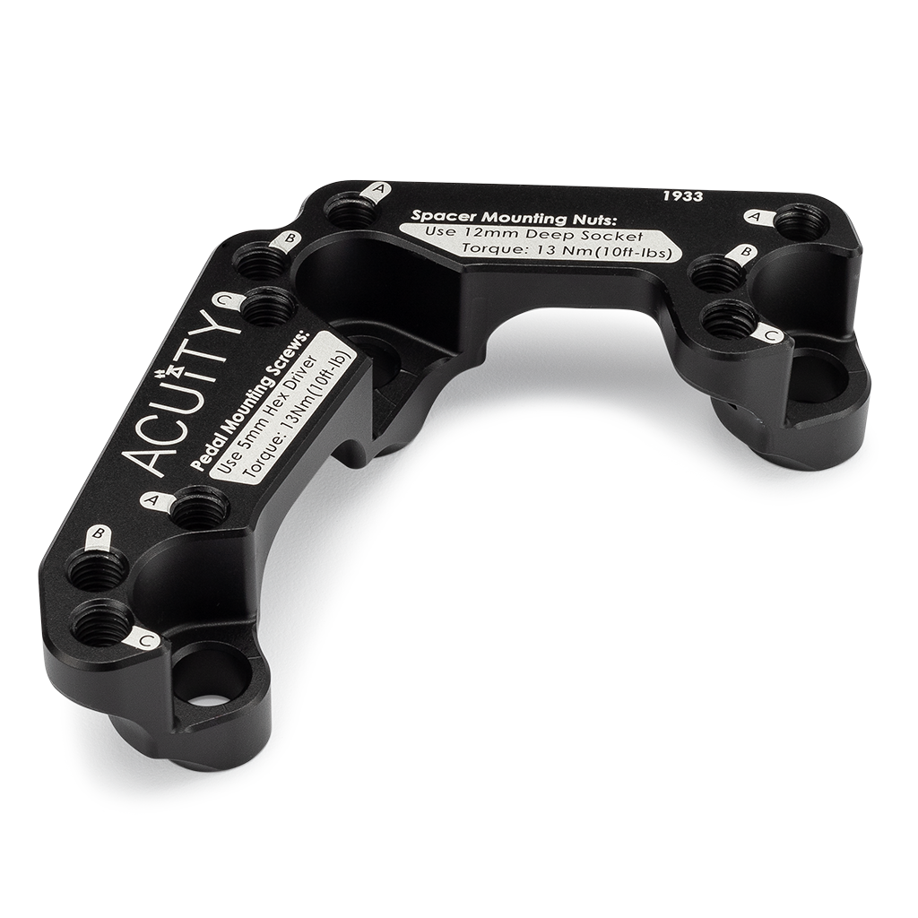 ACUITY Instruments Throttle Pedal Spacer for the Right-Hand-Drive Vehicles