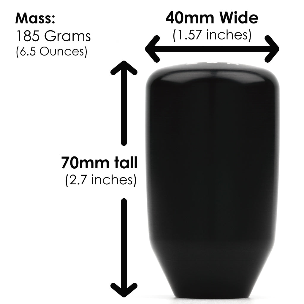 ESCO-Insulated 5-Speed Shift Knob in Black (M10X1.5)
