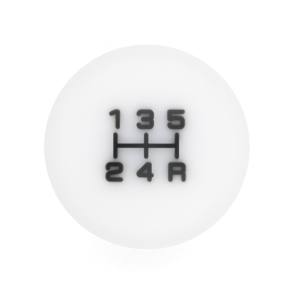 ESCO-Insulated 5-Speed Shift Knob in White (M10X1.5)