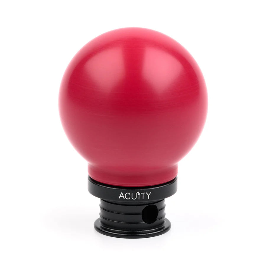 ACUITY Instruments POCO Insulated Low-Profile Shift Knob in Red (M10X1.5)