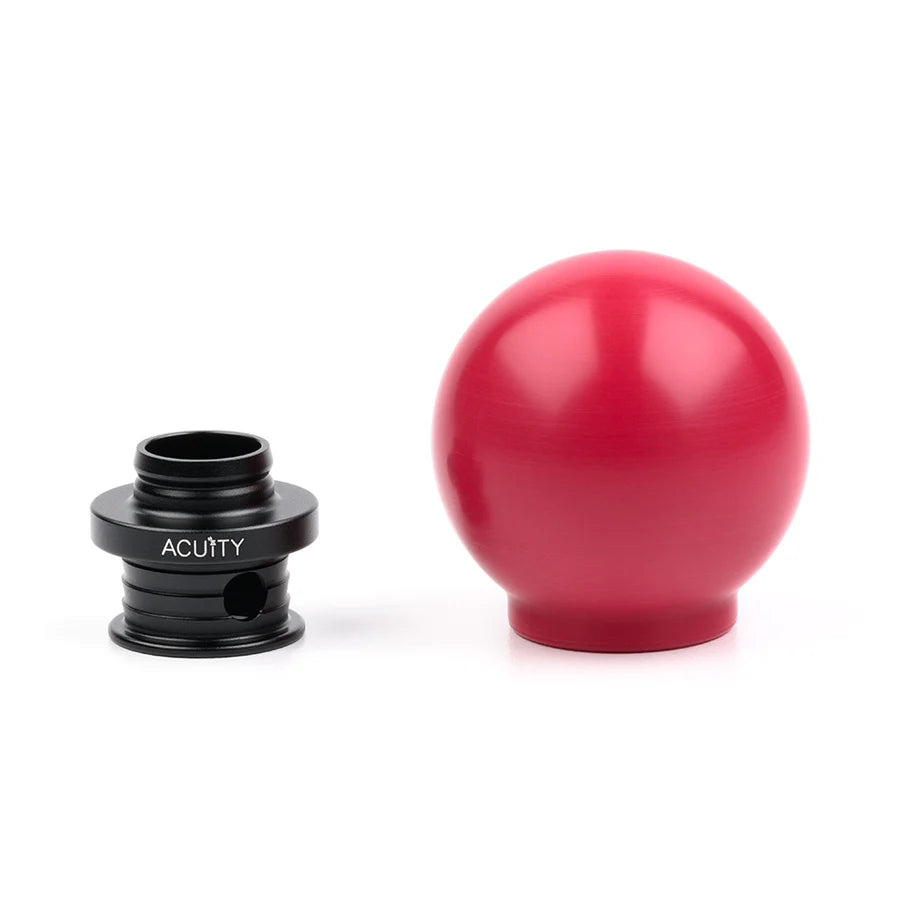 ACUITY Instruments POCO Insulated Low-Profile Shift Knob in Red (M10X1.5)