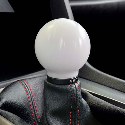 ACUITY Instruments POCO Insulated Low-Profile Shift Knob in White (M10X1.5)