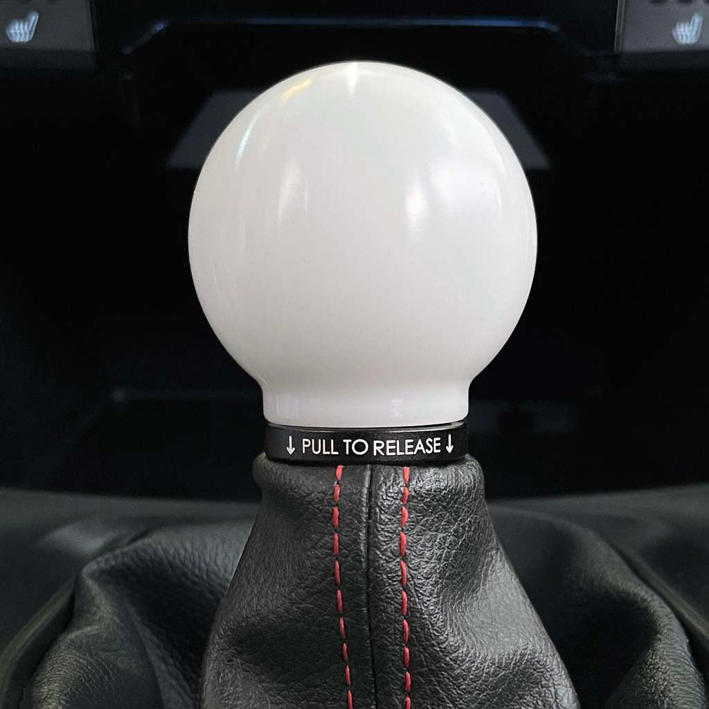 ACUITY Instruments POCO Insulated Low-Profile Shift Knob in White