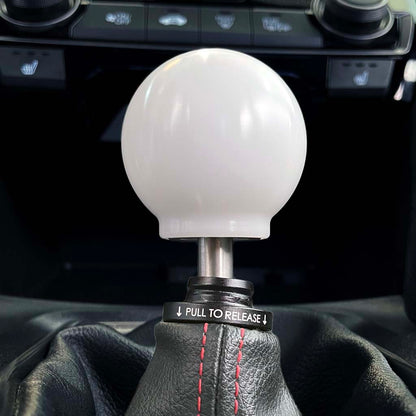 ACUITY Instruments POCO Insulated Low-Profile Shift Knob in White (M10X1.5)