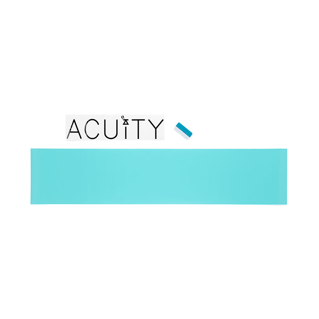 ACUITY Instruments Matte Teal Windshield Banner