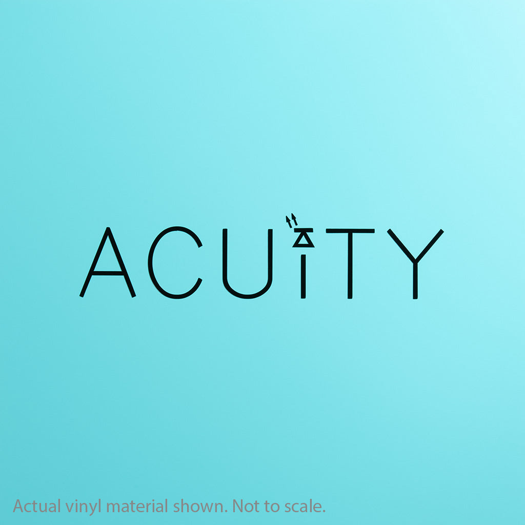 ACUITY Instruments Matte Teal Windshield Banner