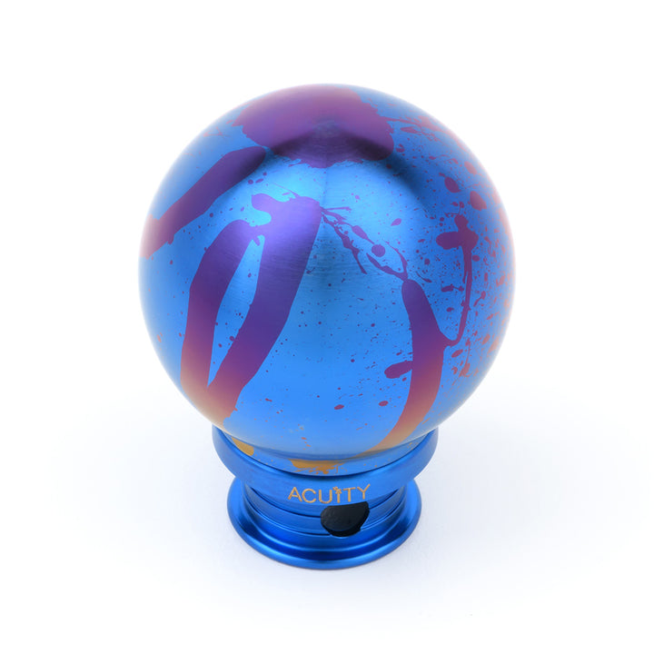 ACUITY Instruments POCO-Ti Splatter Titanium Low Profile Shift Knob (M10x1.5) 1958-SPL