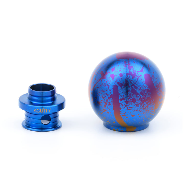 ACUITY Instruments POCO-Ti Splatter Titanium Low Profile Shift Knob (M10x1.5) 1958-SPL