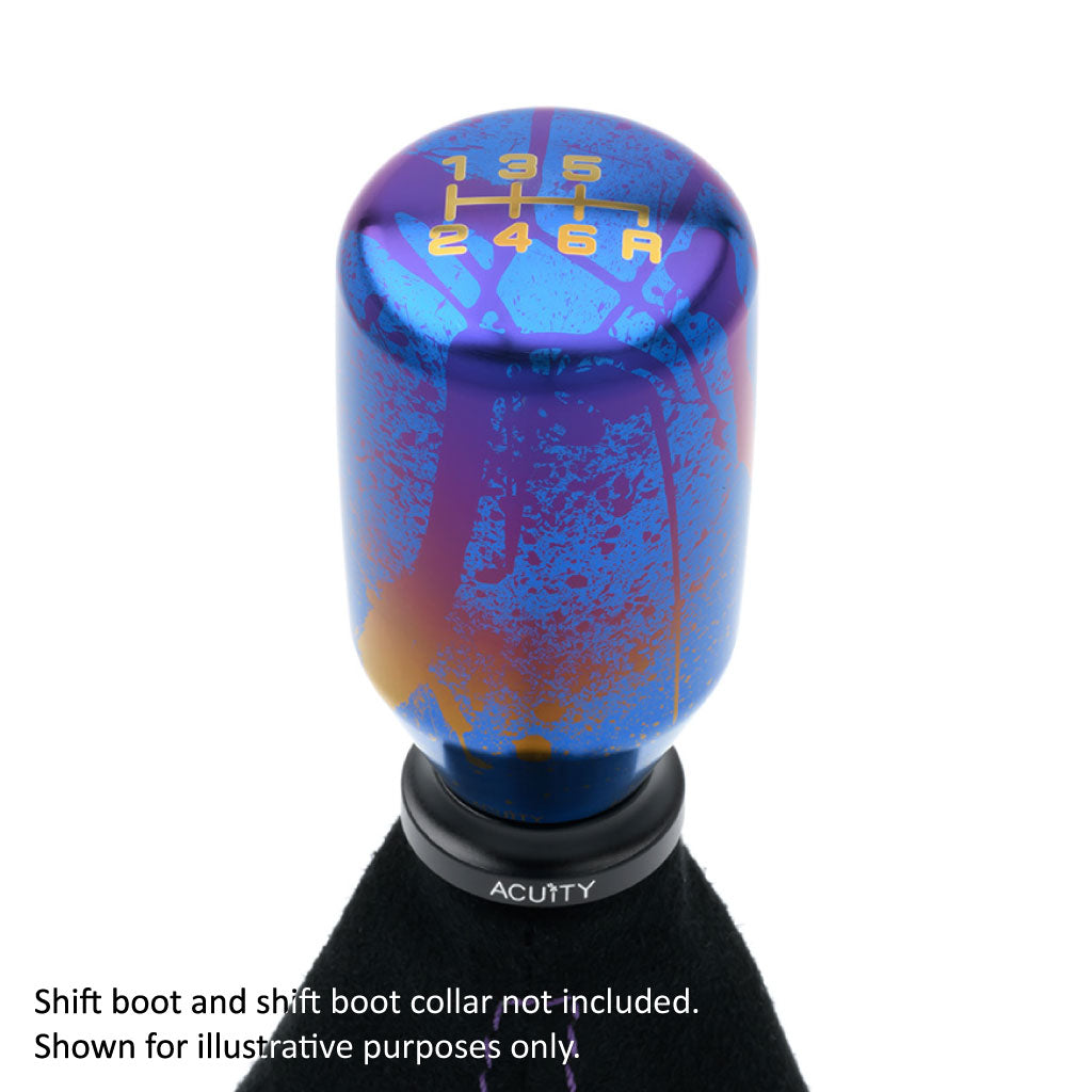 ESCO-Ti Shift Knob in Splatter Titanium Finish(M10X1.5)