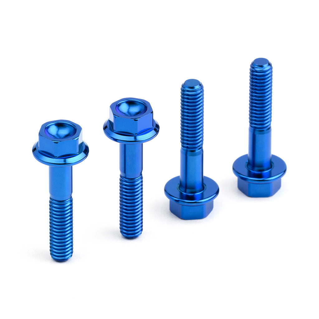 Titanium Mounting Hardware in Various Finishes for 1971-xxx Engine Covers